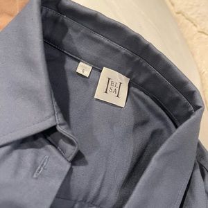 helsa chino cropped shirt never worn only tried on size small